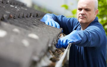 cleaning and inspecting Capel Y Graig roofs